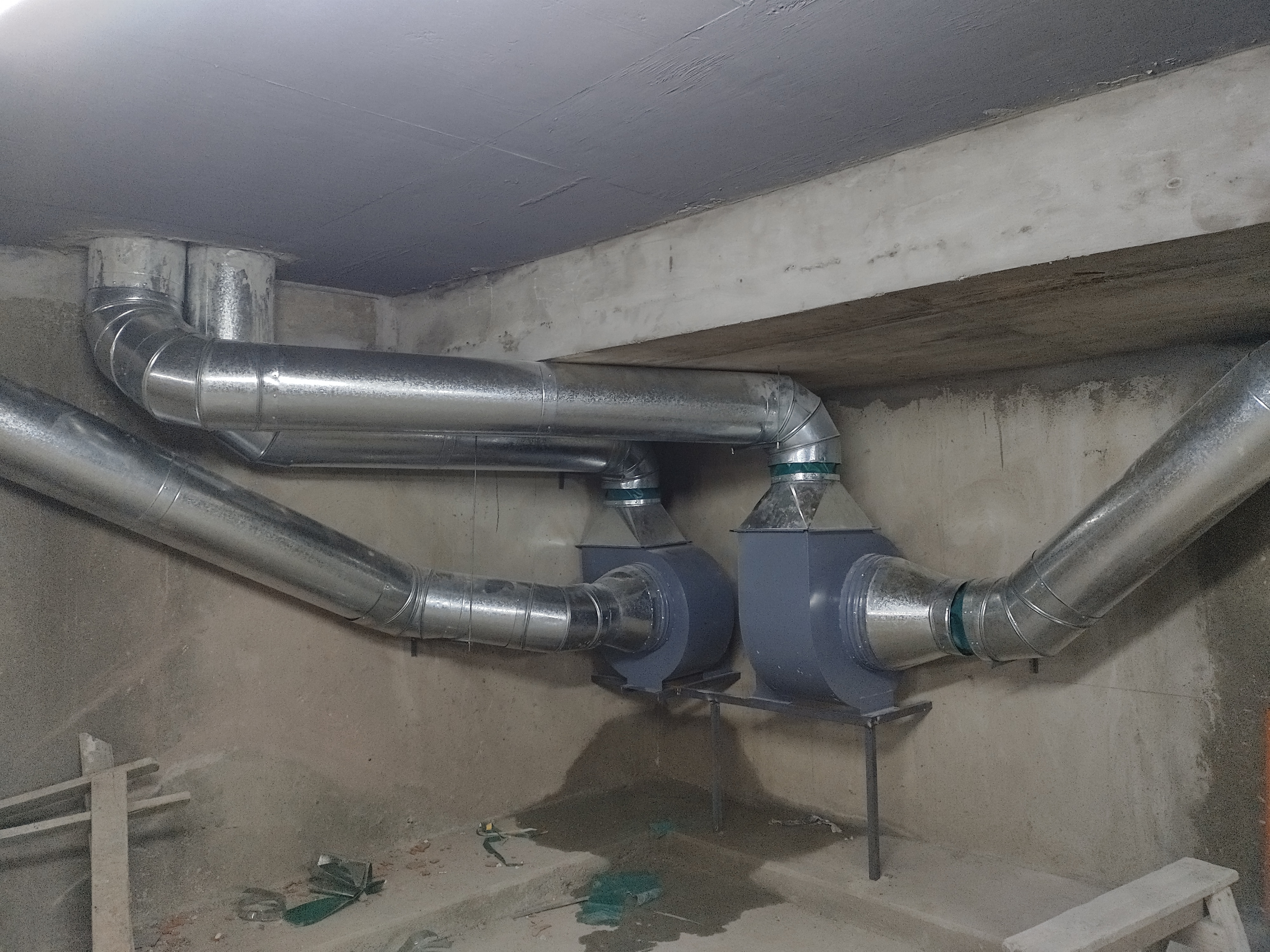 Ventilación en edificio