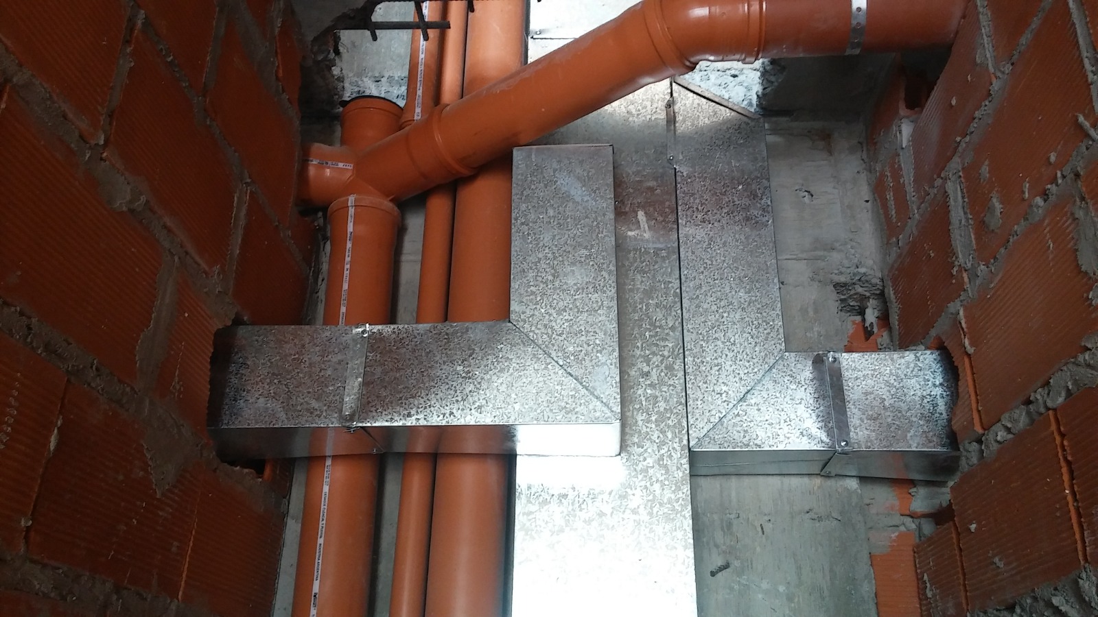 Sistema ventilación edificio