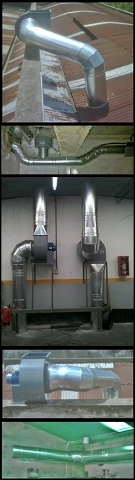 Conductos de ventilación - detalle